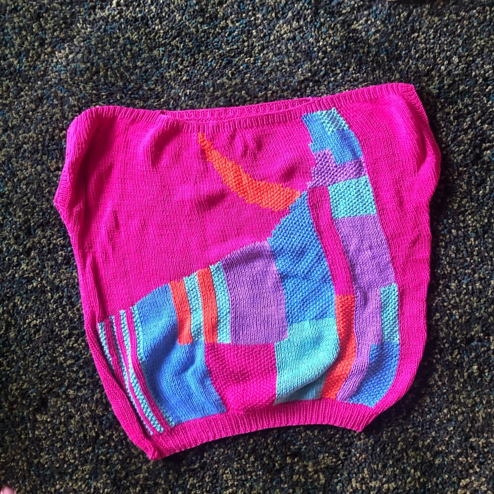 Vintage sweater box top
